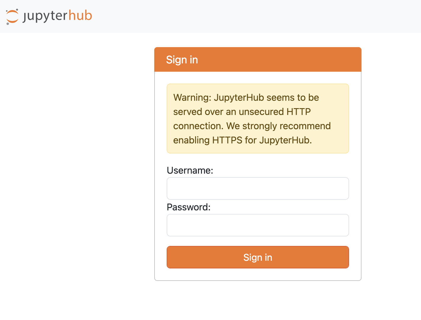 jupyterhub-login